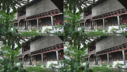 天台山国清寺建筑视频高清在线视频素材下载