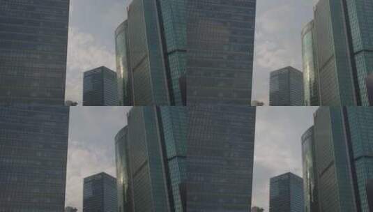 上海陆家嘴商务大厦延时高清在线视频素材下载