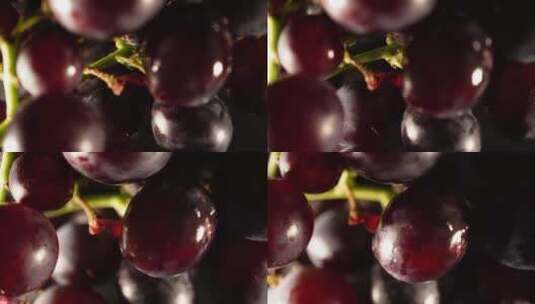 玫瑰香葡萄水果高清在线视频素材下载