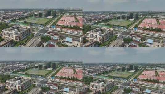 扬州城市发展曙光路「航拍分镜3」20220727高清在线视频素材下载