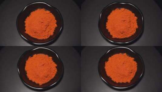 辣椒粉香料调料卤肉食材调味料高清在线视频素材下载