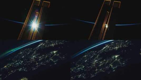 卫星地球高清在线视频素材下载