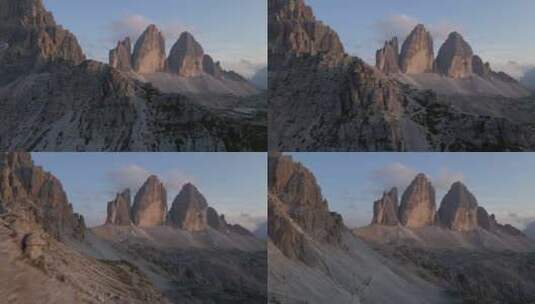 意大利阿尔卑斯山自然景观高清在线视频素材下载
