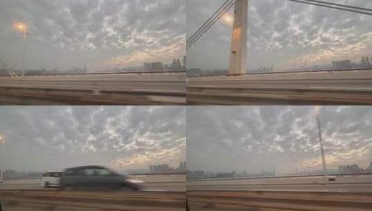 驾车行驶在澳门的跨海大桥高清在线视频素材下载