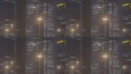 夜晚城市空镜 北京夜晚街景高清在线视频素材下载