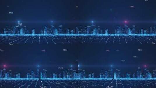 【全息】数字城市高清在线视频素材下载
