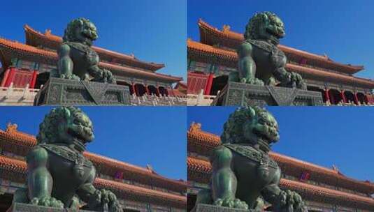北京故宫博物院高清在线视频素材下载