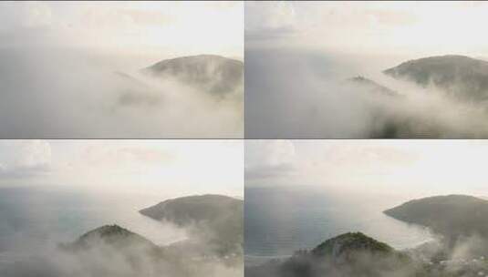 4K云海晨雾高清在线视频素材下载