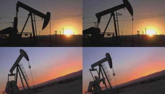 石油能源开采高清在线视频素材下载