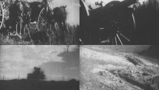 抗日战争八路军战斗高清在线视频素材下载