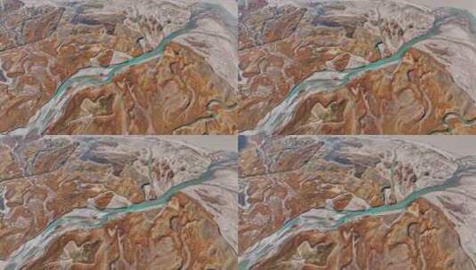 西藏然乌湖风光高清在线视频素材下载