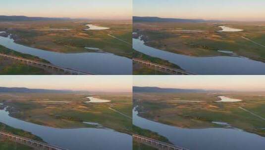 若尔盖草原  川西北高原的绿洲高清在线视频素材下载
