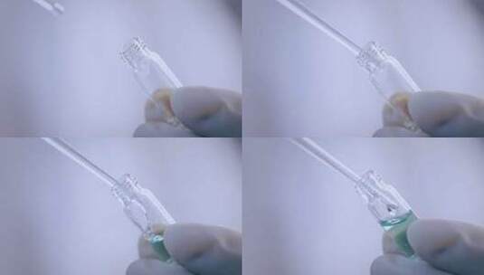 医疗生物实验滴入液体高清在线视频素材下载