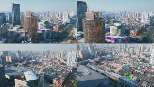 宁波市天一广场城市环境高清在线视频素材下载