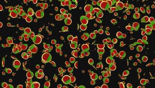 白俄罗斯国旗与金币下降阿尔法环高清在线视频素材下载