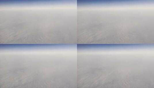 飞机上航拍云层云海高视角高清在线视频素材下载