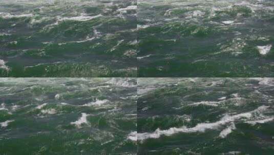 海水海浪江水背景升格慢动作空镜高清在线视频素材下载