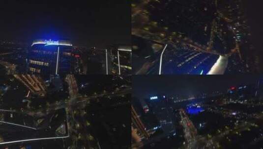 杭州·钱江新城·FPV穿越机拍摄00004609高清在线视频素材下载