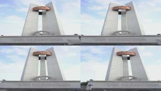 革命烈士纪念碑高清在线视频素材下载