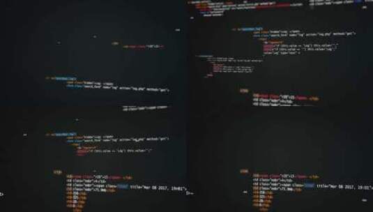 编程程序代码高清在线视频素材下载