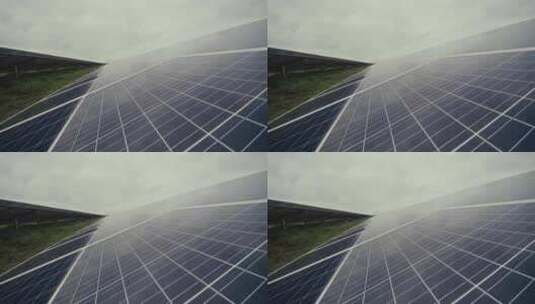 太阳能光伏发电高清在线视频素材下载