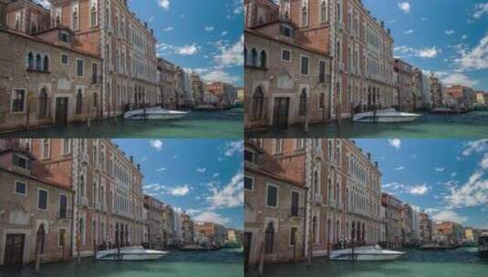 水城威尼斯的建筑高清在线视频素材下载