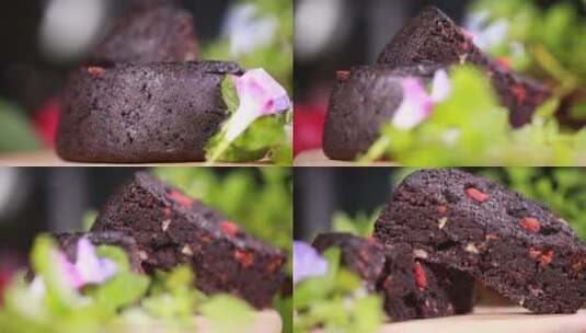 网红蜂窝煤蛋糕高清在线视频素材下载