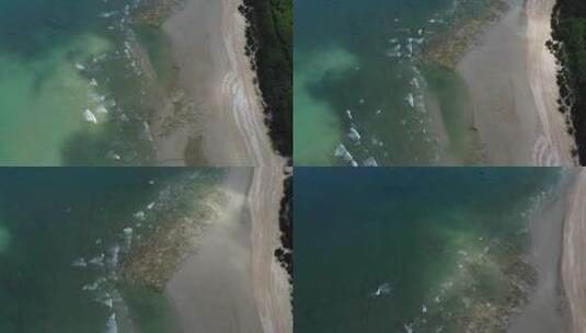 海滩海浪高清在线视频素材下载
