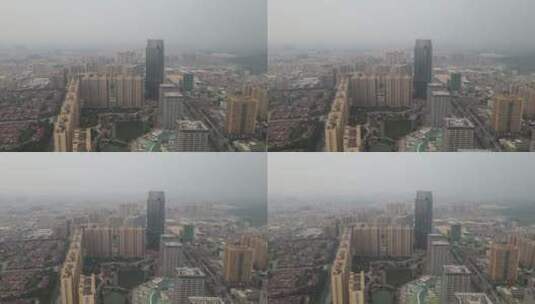 广东厚街城建景观高清在线视频素材下载