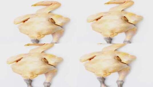 生鲜三黄鸡4k竖版视频高清在线视频素材下载