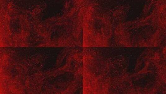 红色系列唯美粒子颗粒雾飞絮 (27)高清在线视频素材下载