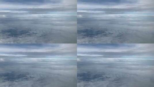 航拍云层高清在线视频素材下载