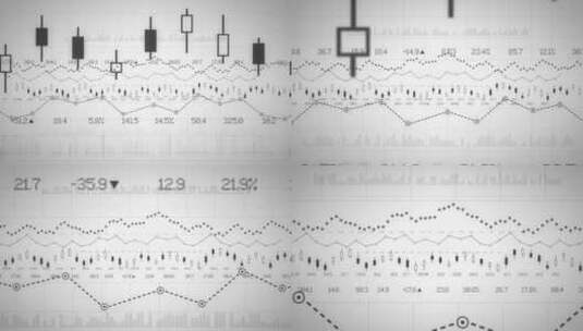 金融股票K线指数证券市场交易视频57高清在线视频素材下载