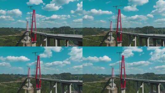 龙里大桥高清在线视频素材下载
