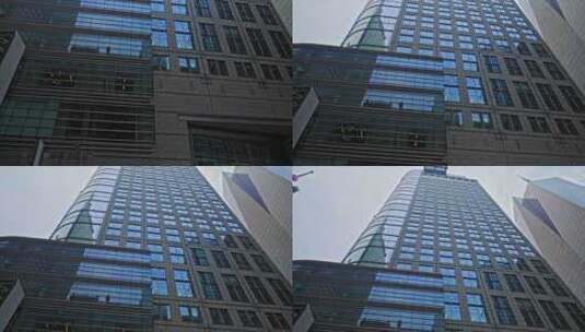 纽约市的摩天大楼高清在线视频素材下载