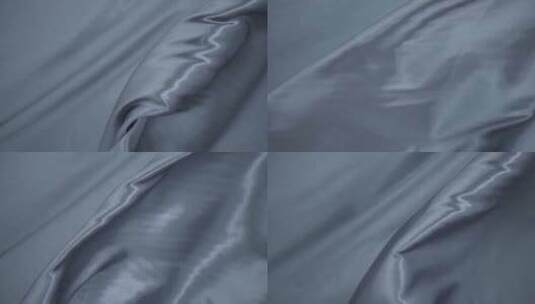 丝绸，蓝色绸缎高清在线视频素材下载
