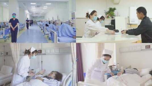 护士 照顾病患高清在线视频素材下载