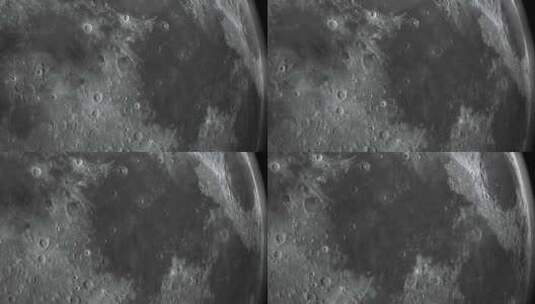 月亮上的宁静母马高清在线视频素材下载