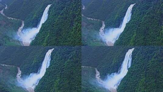 大自然瀑布山川河流高清在线视频素材下载