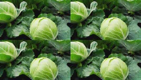 温室大棚蔬菜种植场景高清在线视频素材下载