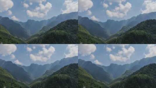 江西武功山国家级风景名胜区自然风光高清在线视频素材下载