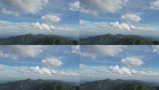 湖南郴州泗洲山自然风光4k航拍高清在线视频素材下载