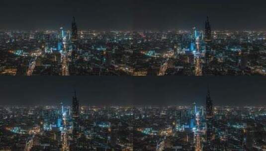南京夜景高清在线视频素材下载