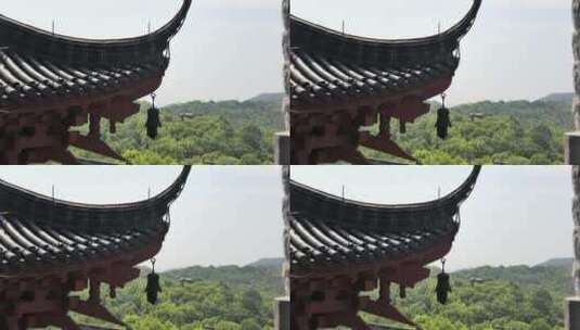 杭州城黄阁，古建筑高清在线视频素材下载