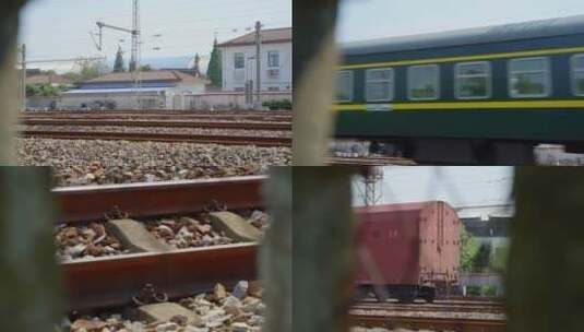 【原创】铁路火车铁轨高清在线视频素材下载