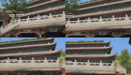 4K拍摄北京八大处寺庙建筑高清在线视频素材下载