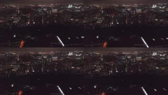 上海浦西夜景空镜高清在线视频素材下载
