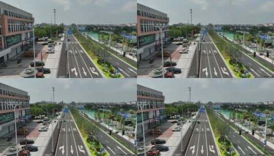 扬州城市发展曙光路「航拍分镜5」20220727高清在线视频素材下载