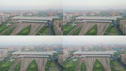 杭州东站高清在线视频素材下载