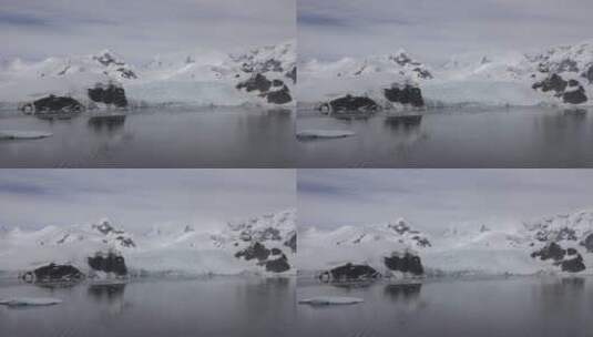 雪山冰川景观高清在线视频素材下载